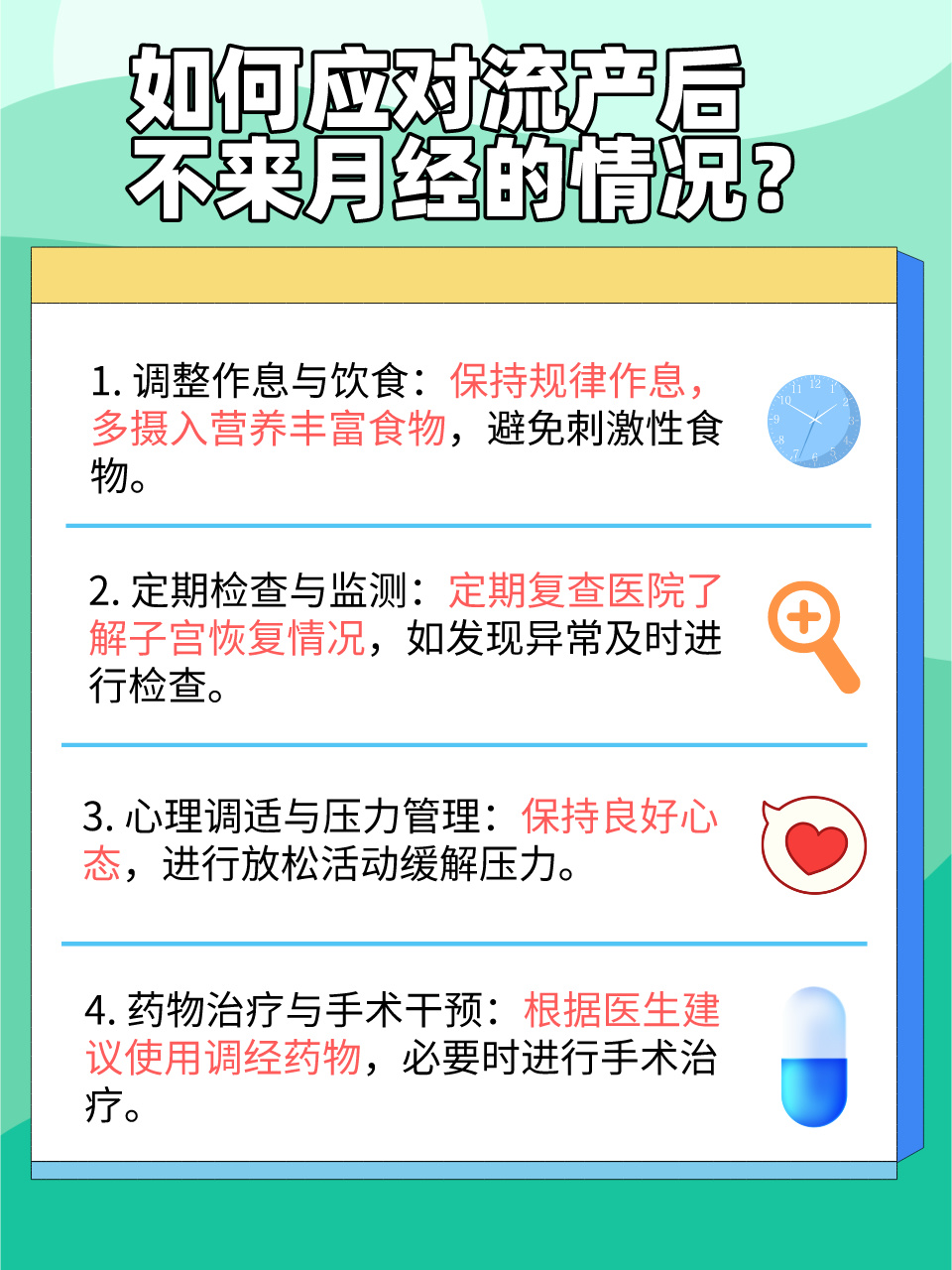 流产后两个月未出现月经，原因、关注与应对措施